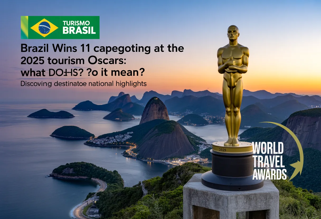 Brasil Conquista 11 Categorias no Oscar do Turismo 2025: O Que Isso Significa? Brasil Conquista 11 Categorias no Oscar do Turismo 2025: O Que Isso Significa?